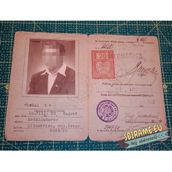 Řidičský průkaz 1949