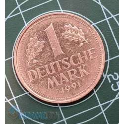 Německo 1 marka, 1991